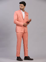 Mans Fab Men Single Breasted Solid Suit-02