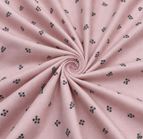 Giza Cotton Satin Flower Printed Shirting Fabric 1.60 Meter – Mans Fab