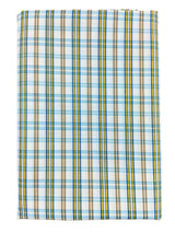 Raymond Amber White Checked Pure Cotton Shirt Fabric