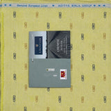 Linen Club Premium Linen Shirting Fabric 1.60 Meter - Printed - Rick Look