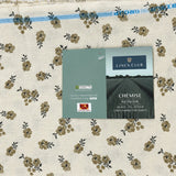 Linen Club Printed Linen Fabric for Shirt | Premium Men’s Shirting Material 1.60 Meter