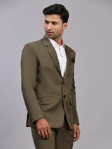 Mans Fab Men Single Breasted Solid Suit-01