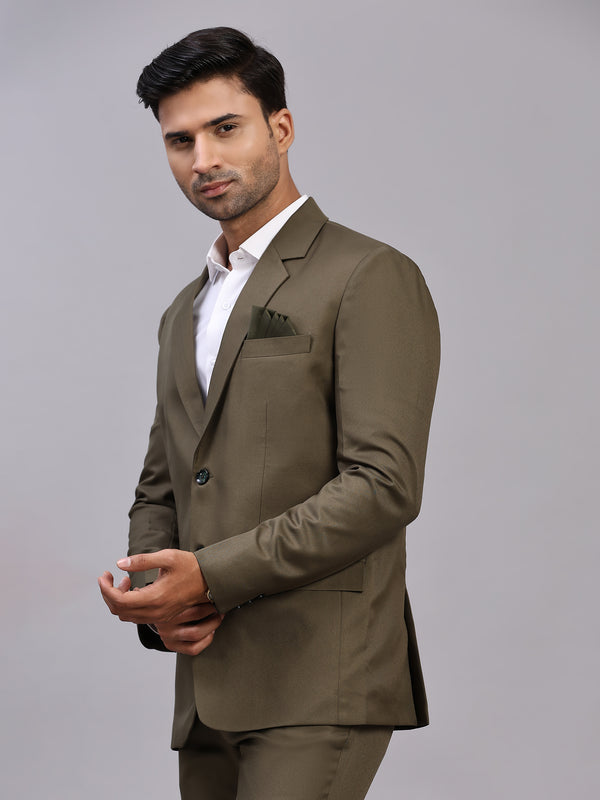 Mans Fab Men Single Breasted Solid Suit-01