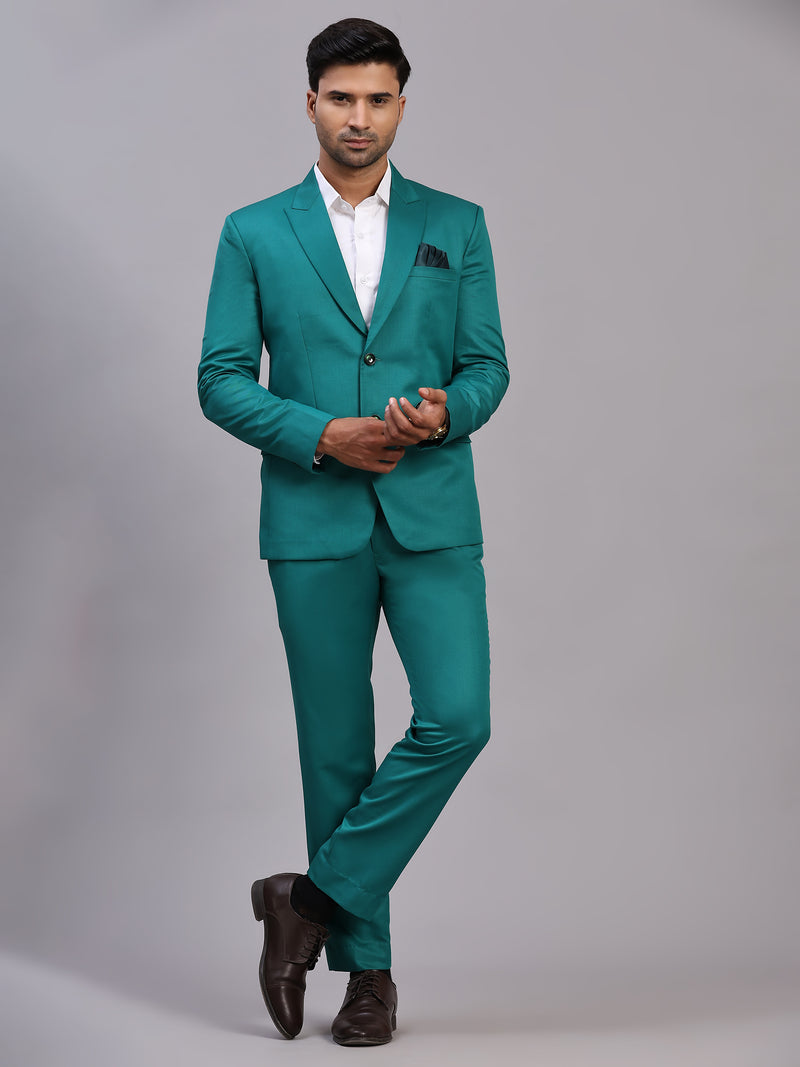 Mans Fab Men Single Breasted Solid Suit-03