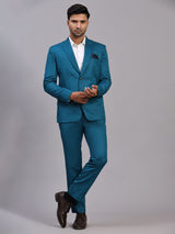 Mans Fab Men Single Breasted Solid Suit-014