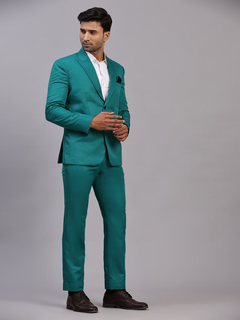Mans Fab Men Single Breasted Solid Suit-03