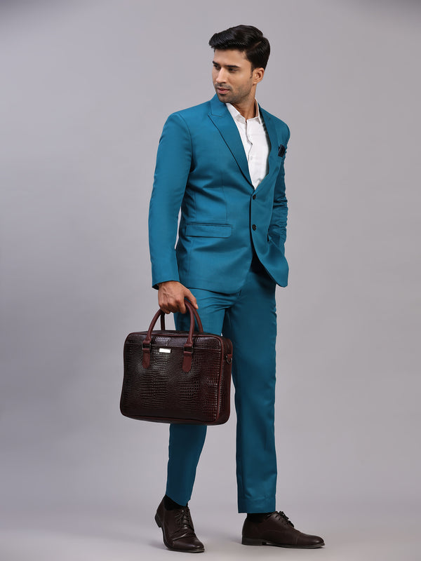 Mans Fab Men Single Breasted Solid Suit-014