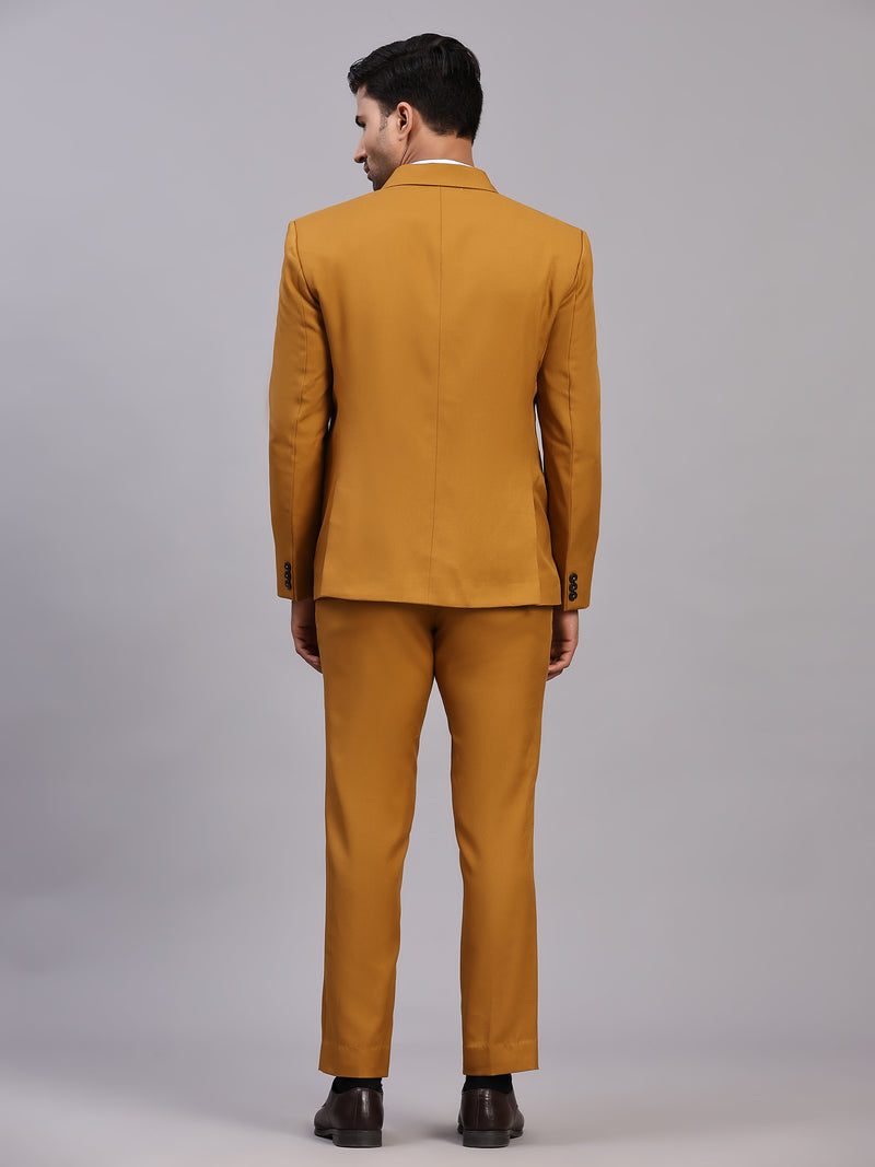 Mans Fab Men Single Breasted Solid Suit-04