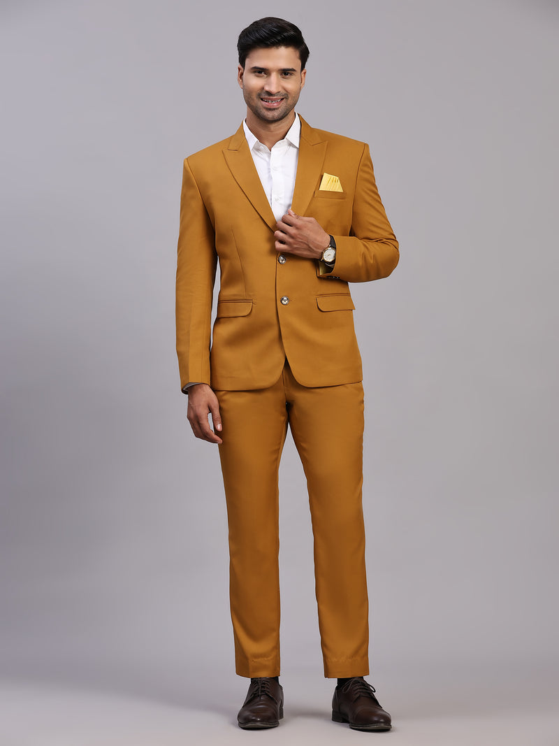 Mans Fab Men Single Breasted Solid Suit-04