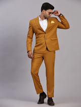 Mans Fab Men Single Breasted Solid Suit-04