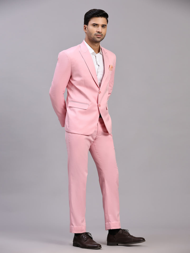 Mans Fab Men Single Breasted Solid Suit-05