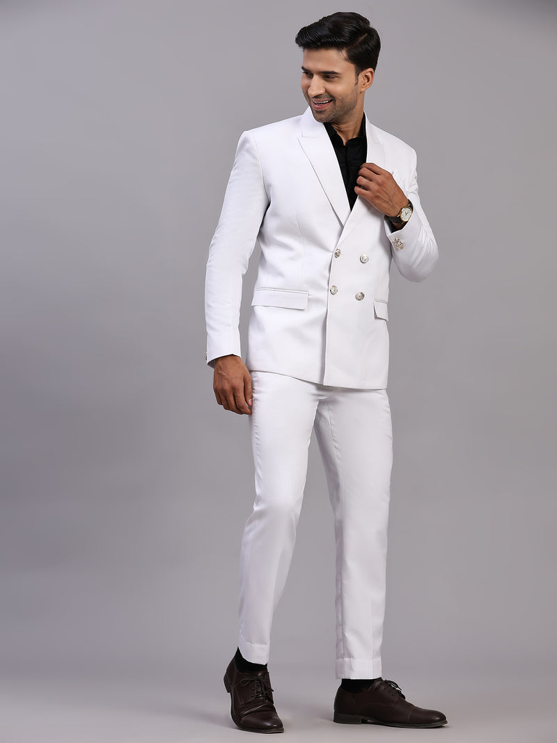 Mans Fab Men Double Breasted Solid Suit-06