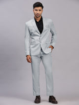 Mans Fab Men Single Breasted Solid Suit-019