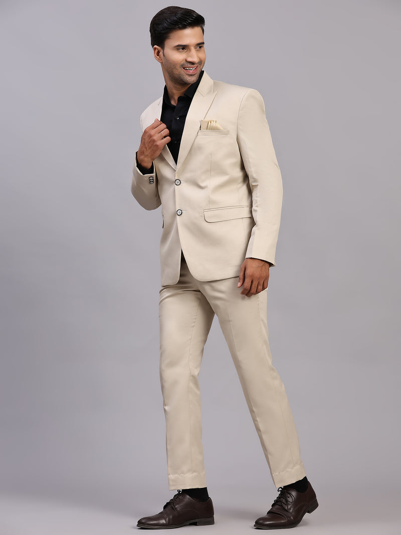 Mans Fab Men Single Breasted Solid Suit-08