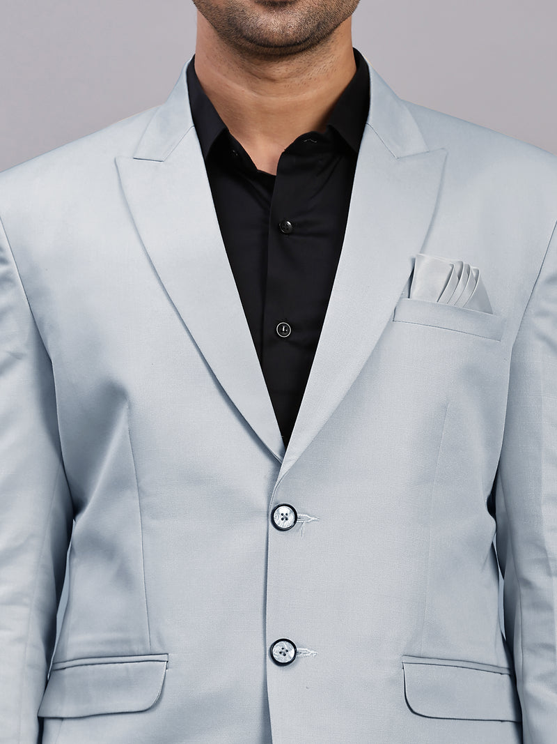 Mans Fab Men Single Breasted Solid Suit-019