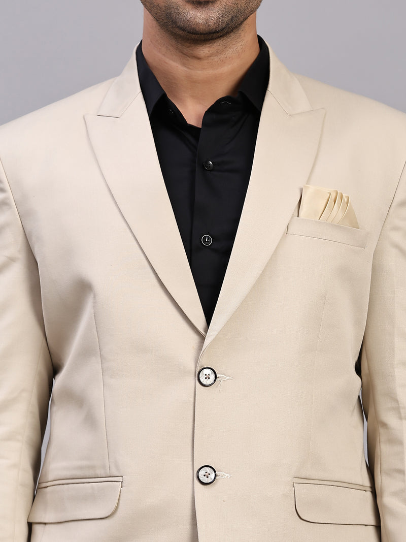 Mans Fab Men Single Breasted Solid Suit-08