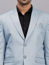 Mans Fab Men Single Breasted Solid Suit-018