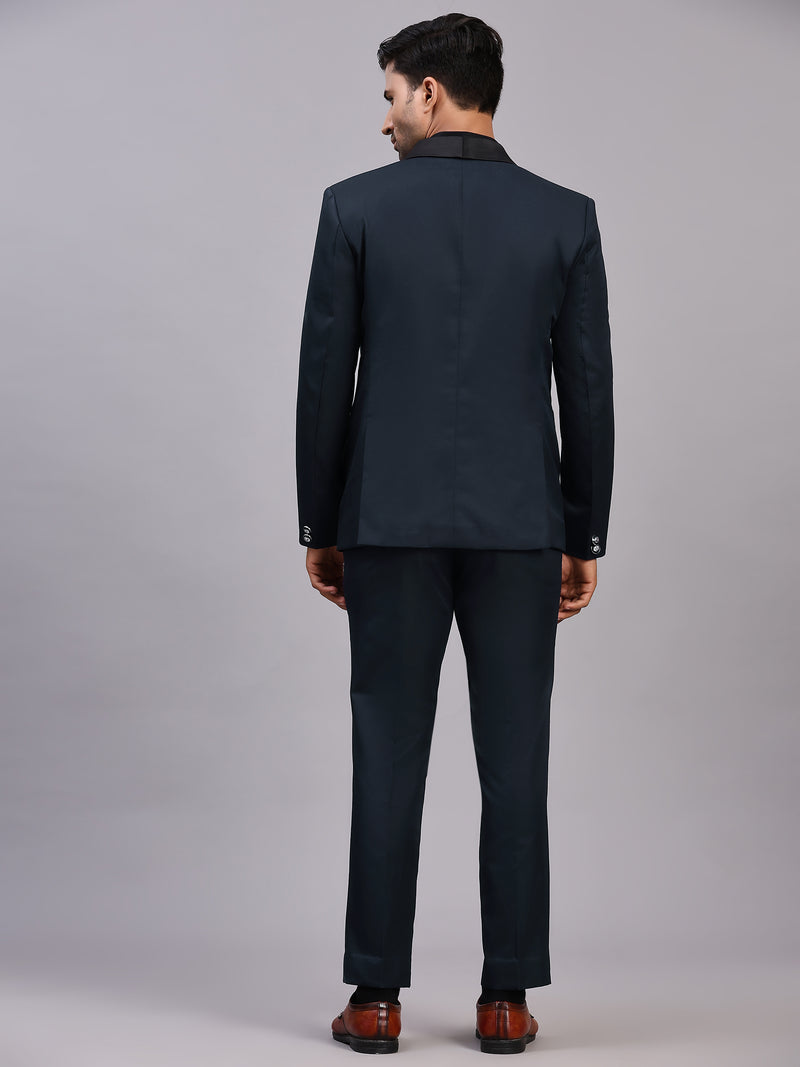 Mans Fab Men Single Breasted Solid Suit-012