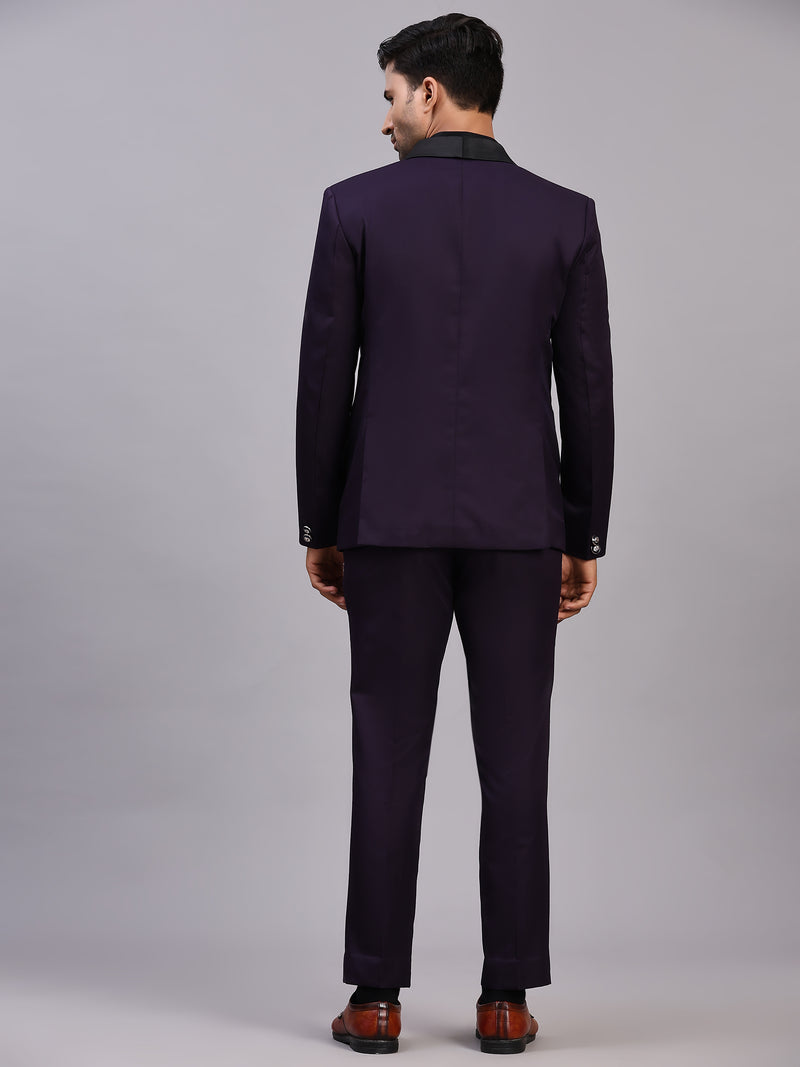 Mans Fab Men Single Breasted Solid Suit-09