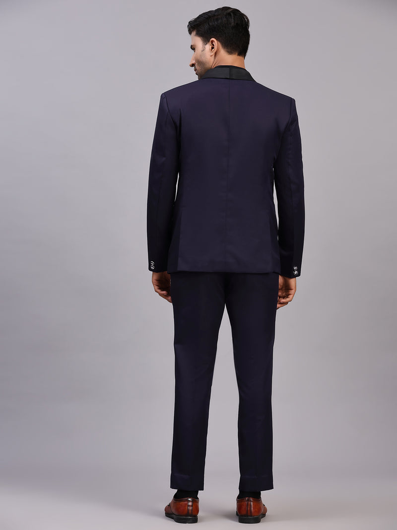 Mans Fab Men Single Breasted Solid Suit-013