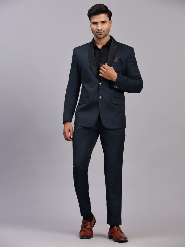 Mans Fab Men Single Breasted Solid Suit-012