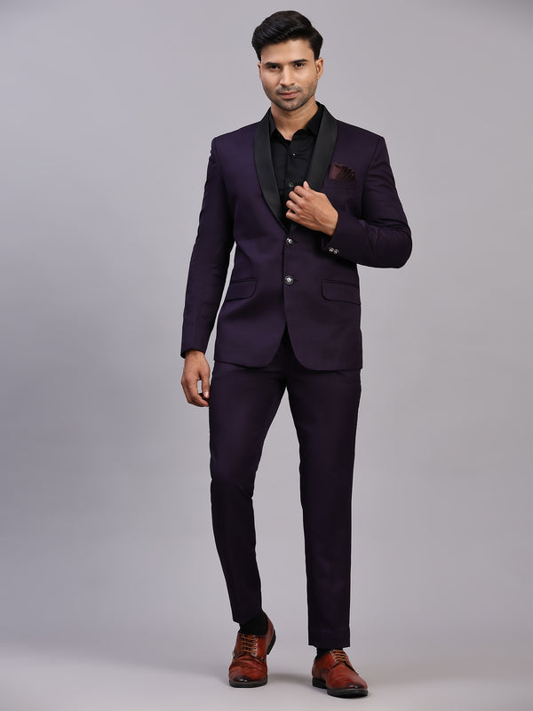 Mans Fab Men Single Breasted Solid Suit-09