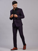 Mans Fab Men Single Breasted Solid Suit-09