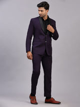 Mans Fab Men Single Breasted Solid Suit-09