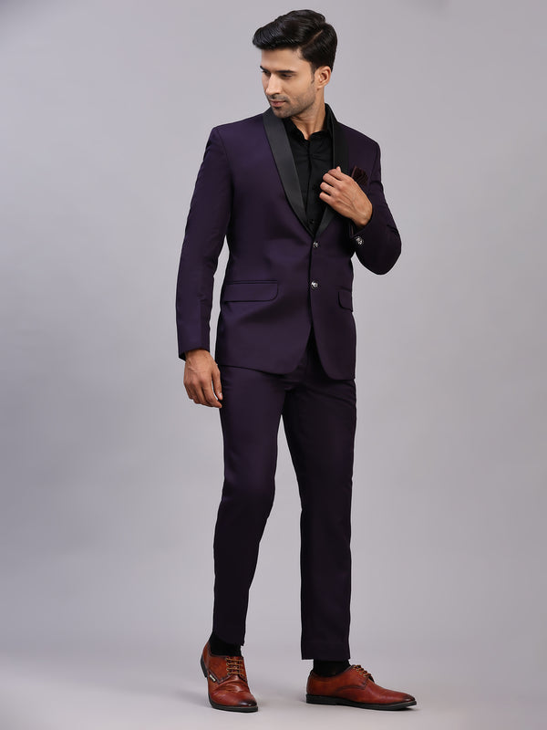 Mans Fab Men Single Breasted Solid Suit-09