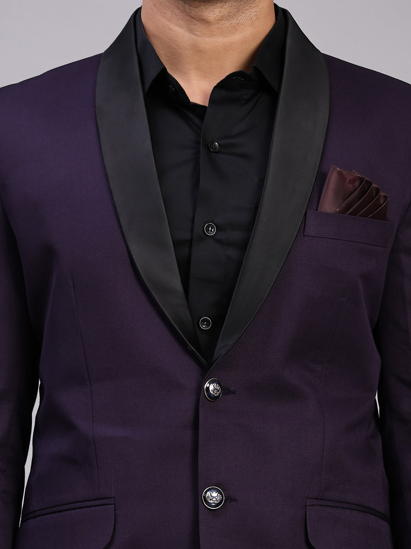 Mans Fab Men Single Breasted Solid Suit-09