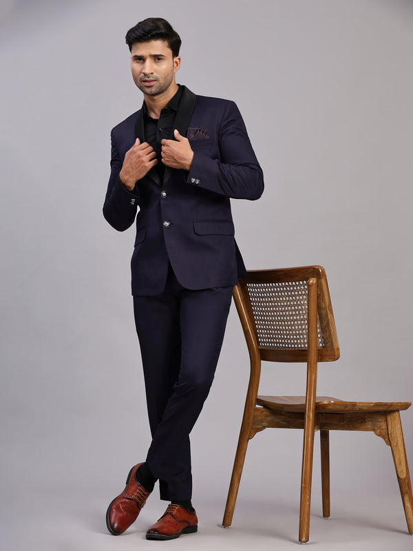 Mans Fab Men Single Breasted Solid Suit-013