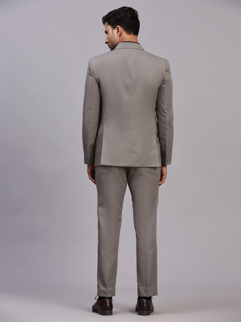 Mans Fab Men Single Breasted Solid Suit-010