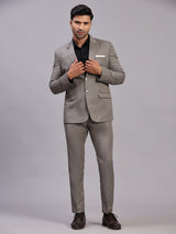 Mans Fab Men Single Breasted Solid Suit-010