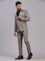 Mans Fab Men Single Breasted Solid Suit-010
