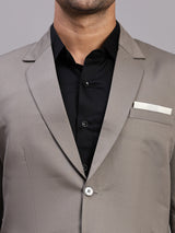 Mans Fab Men Single Breasted Solid Suit-010