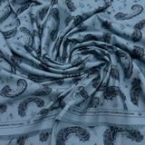 Giza Cotton Satin Printed Shirting Fabric 1.60 Meter – Mans Fab
