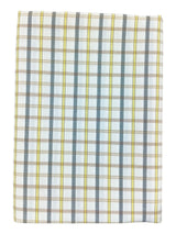 Raymond Amber White Checked Pure Cotton Shirt Fabric