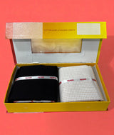 Raymond  Unstitched Cotton Blend Shirt & Trouser Fabric.