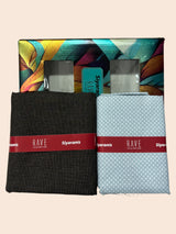 Siyaram"s Cotton Blend Printed Shirt & Trouser Fabric