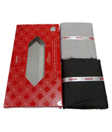 Raymond  Unstitched Cotton Blend Shirt & Trouser Fabric.