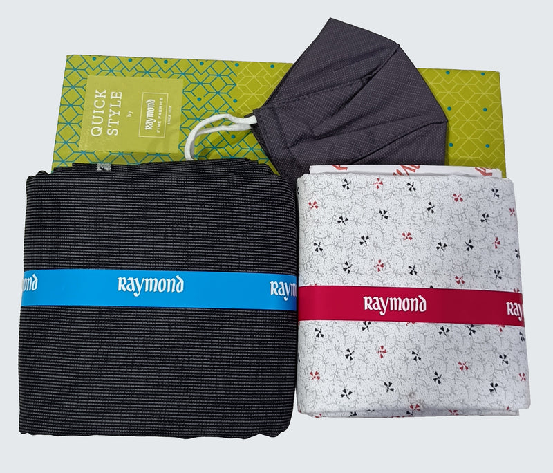 Raymond Unstitched Cotton Shirt & Trouser Fabric.
