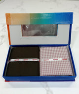 Raymond  Unstitched Cotton Blend Shirt & Trouser Fabric.