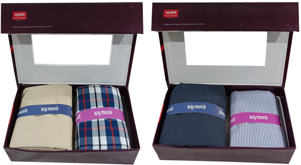 Raymond Cotton Blend Shirt & Trouser Fabric Combo-(2)
