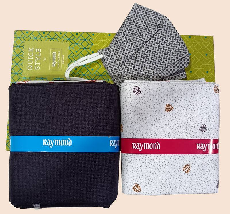 Raymond Unstitched Cotton Shirt & Trouser Fabric.