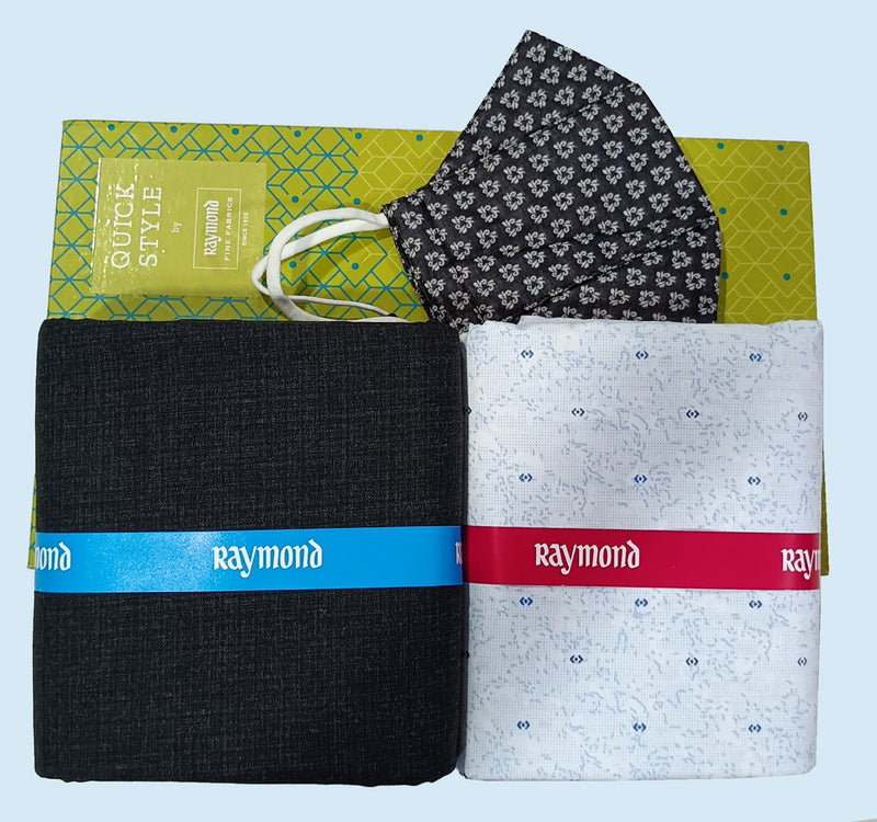 Raymond Unstitched Cotton Shirt & Trouser Fabric.