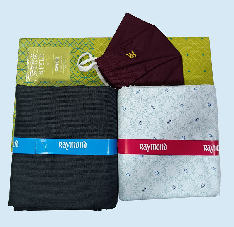 Raymond Unstitched Cotton Shirt & Trouser Fabric.