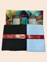 Siyaram"s Cotton Blend Printed Shirt & Trouser Fabric