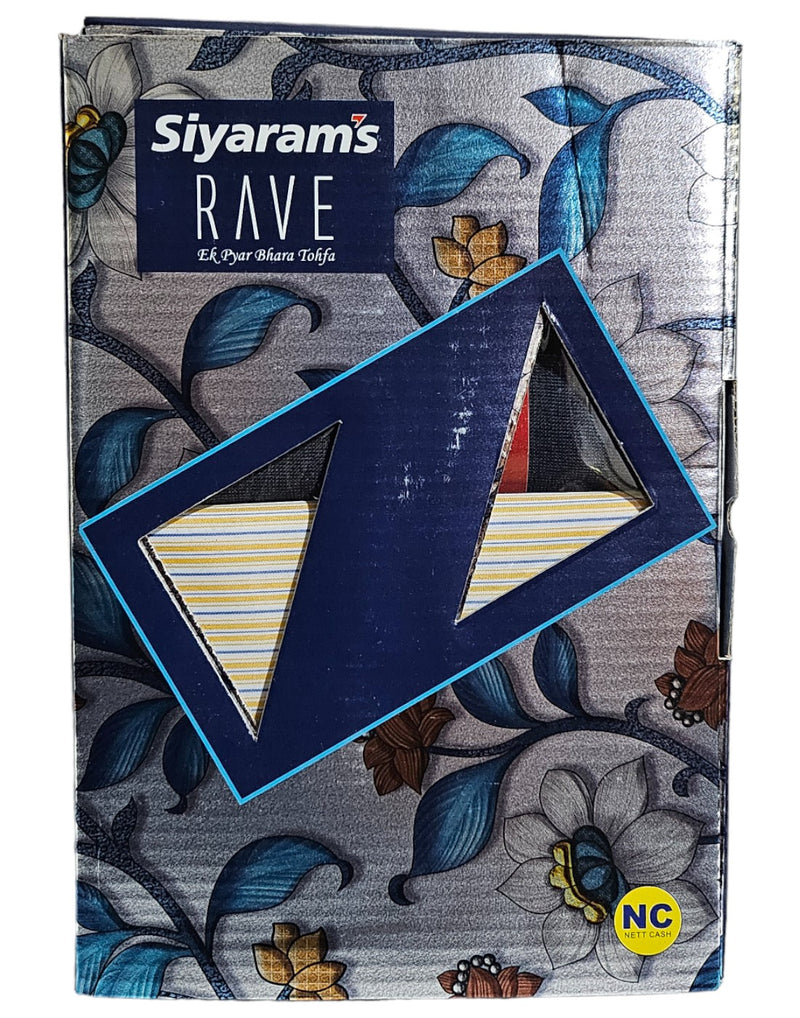 Siyaram's Striped Shirt & Trouser Combo Fabric