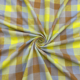 Linen Club European Linen Check & Striped Shirting Fabric 1.60 Meter – Linen Club