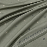 Giza Cotton Satin Printed Shirting Fabric 1.60 Meter – Mans Fab